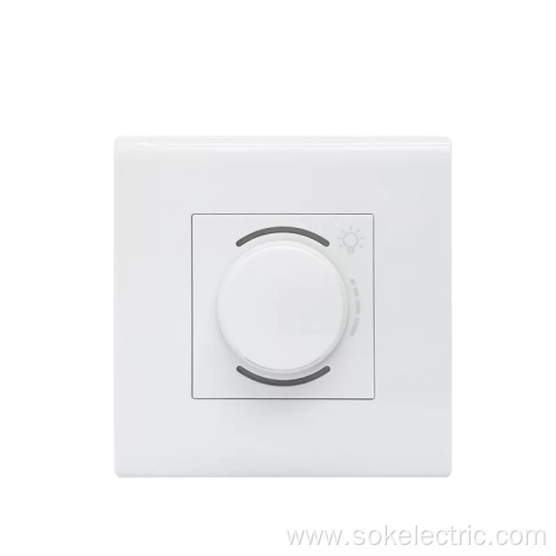 White dimmer switch for led lights CE switch